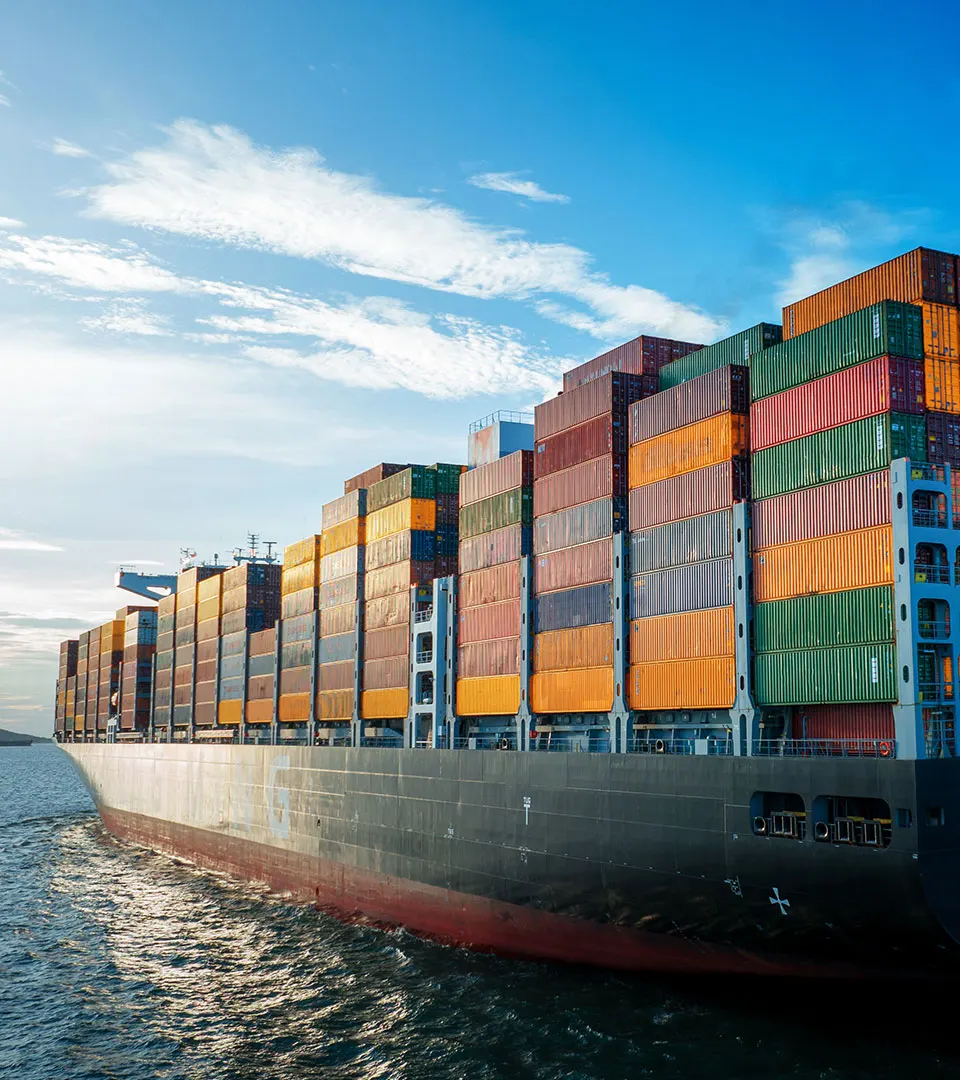 Transporte marítimo y carga especializada